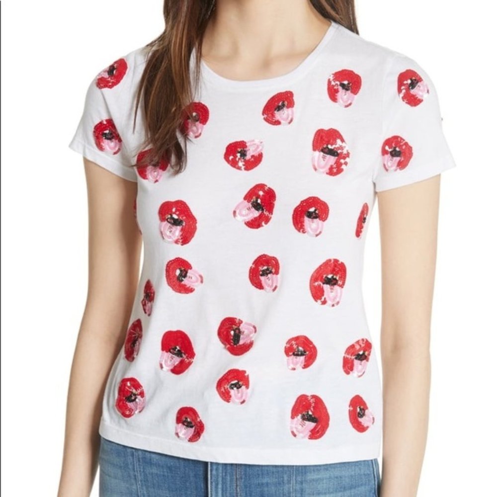 Alice + Olivia X Donald Robertson Tee